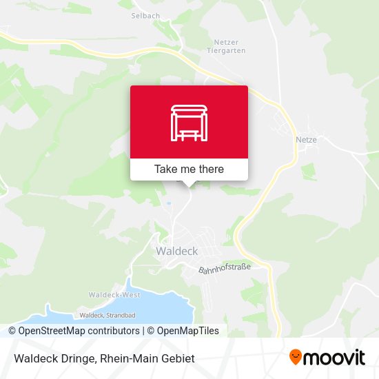 Карта Waldeck Dringe