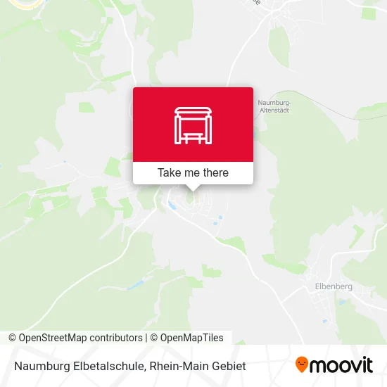Карта Naumburg Elbetalschule
