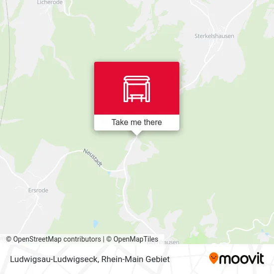 Карта Ludwigsau-Ludwigseck