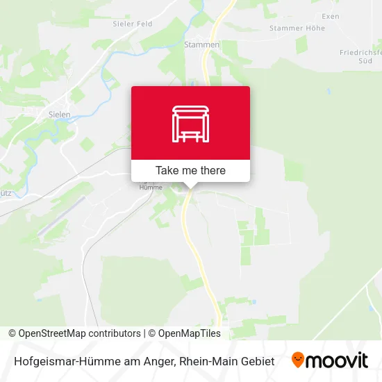 Карта Hofgeismar-Hümme am Anger