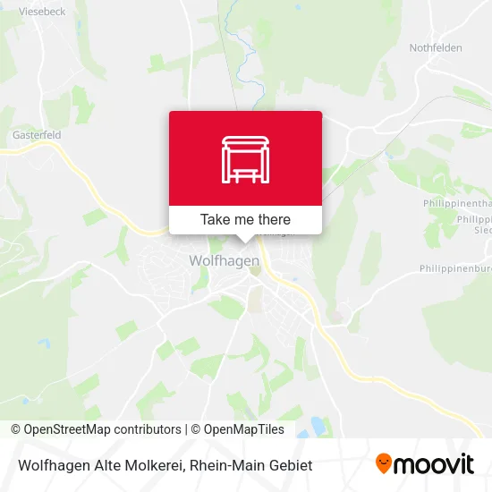 Карта Wolfhagen Alte Molkerei