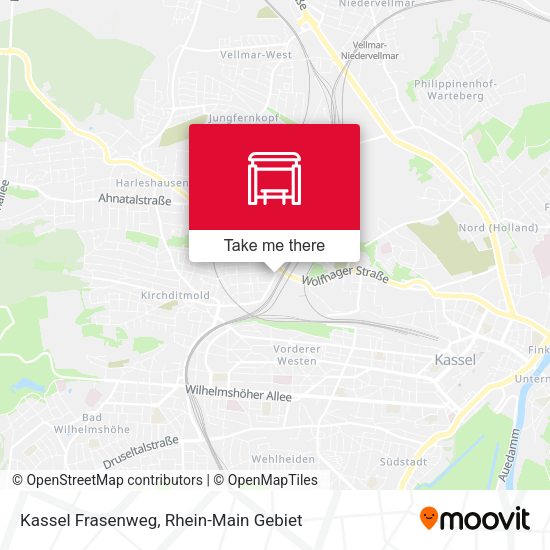 Карта Kassel Frasenweg