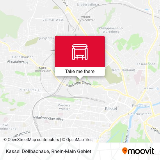 Карта Kassel Döllbachaue