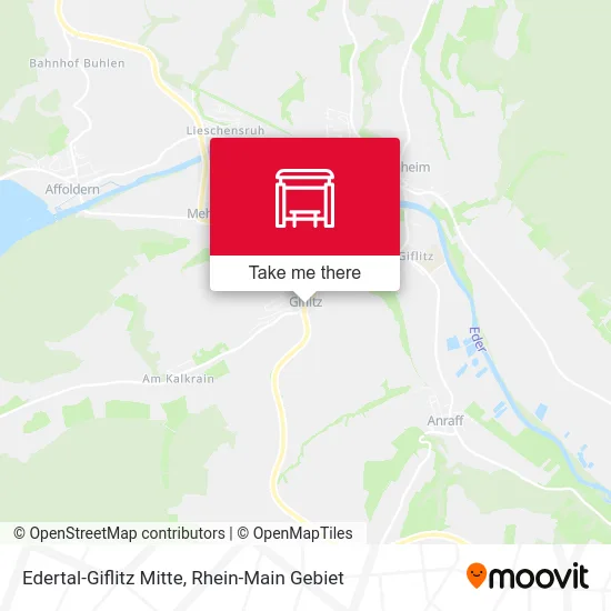 Карта Edertal-Giflitz Mitte