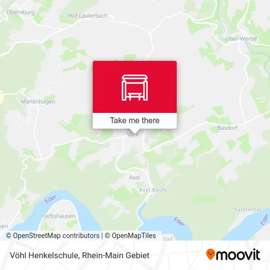 Vöhl Henkelschule map