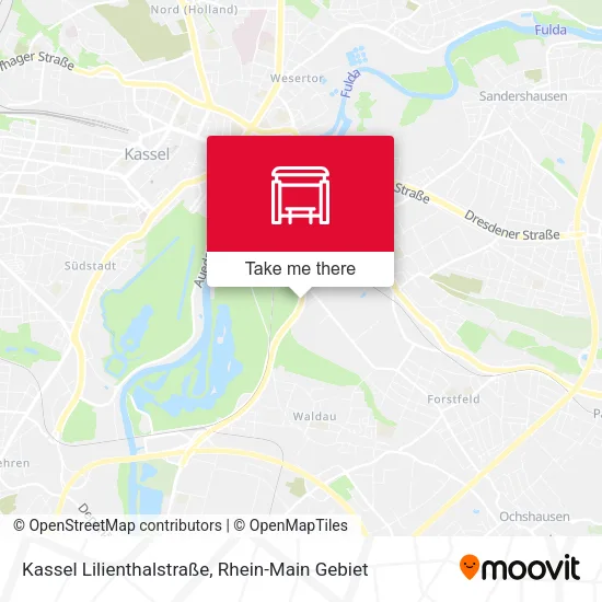 Карта Kassel Lilienthalstraße