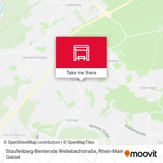 Карта Staufenberg-Benterode Wellebachstraße