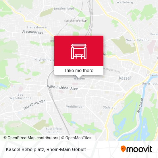Карта Kassel Bebelplatz