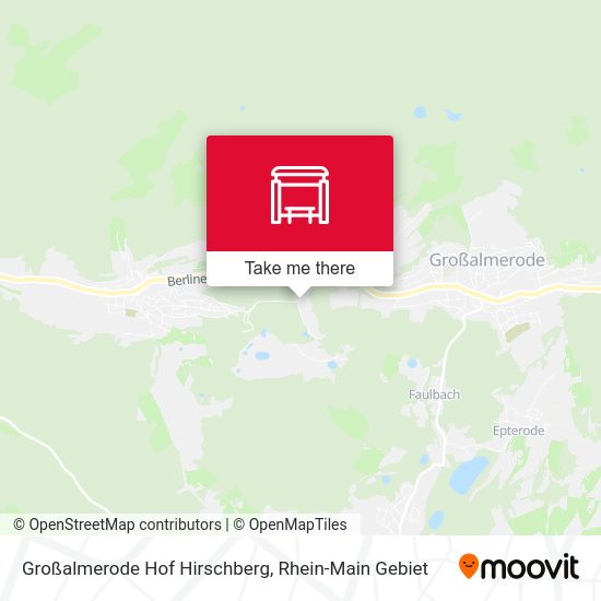 Карта Großalmerode Hof Hirschberg
