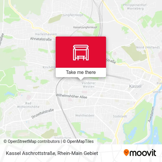Карта Kassel Aschrottstraße