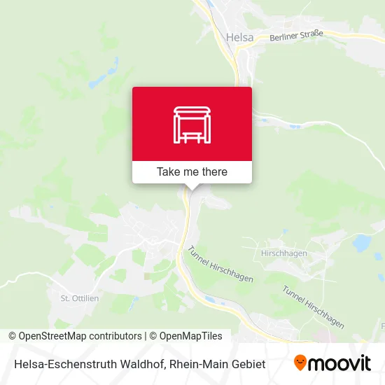 Карта Helsa-Eschenstruth Waldhof