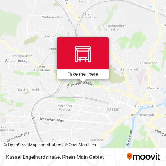 Карта Kassel Engelhardstraße