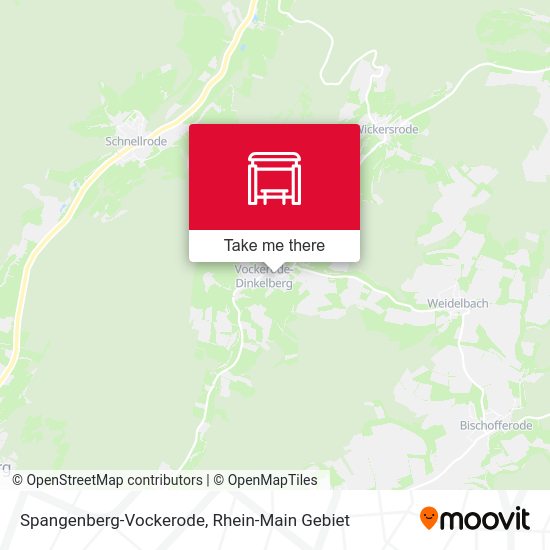 Карта Spangenberg-Vockerode