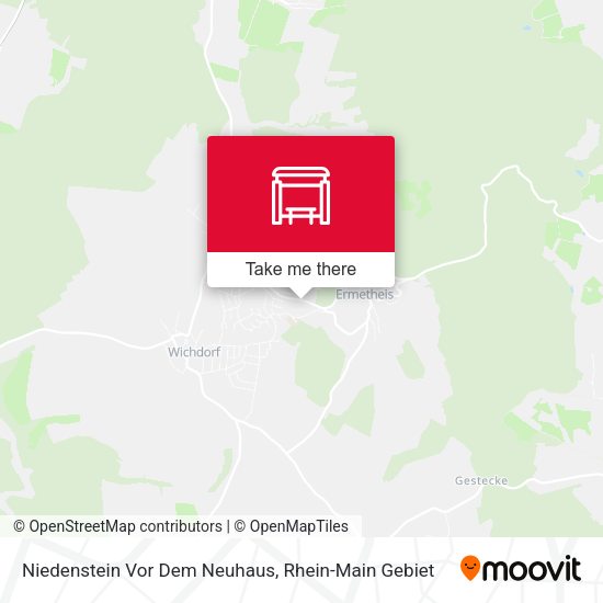 Карта Niedenstein Vor Dem Neuhaus