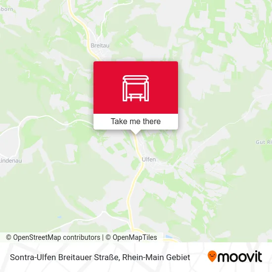 Карта Sontra-Ulfen Breitauer Straße