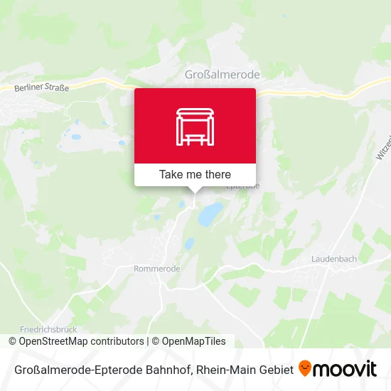 Großalmerode-Epterode Bahnhof map