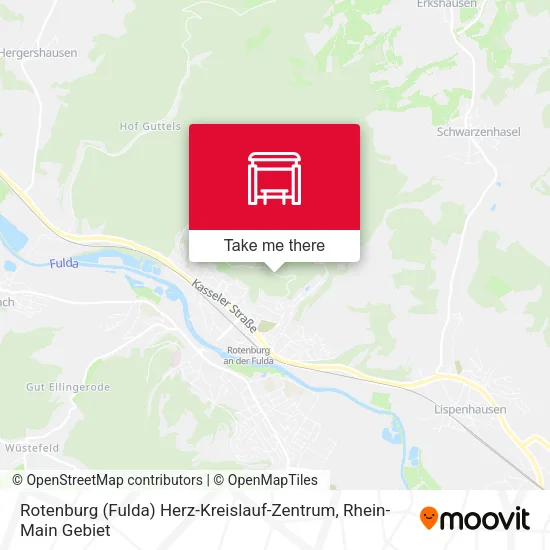 Карта Rotenburg (Fulda) Herz-Kreislauf-Zentrum