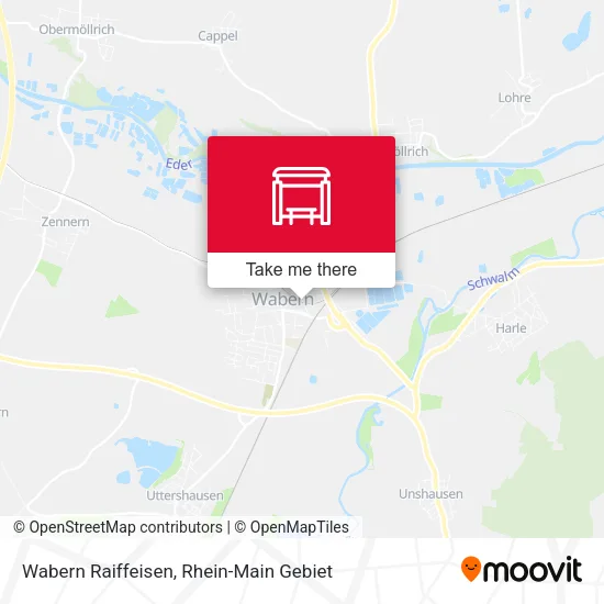 Карта Wabern Raiffeisen