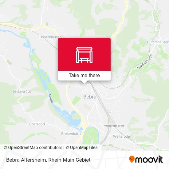 Карта Bebra Altersheim