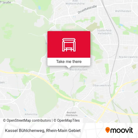 Карта Kassel Bühlchenweg