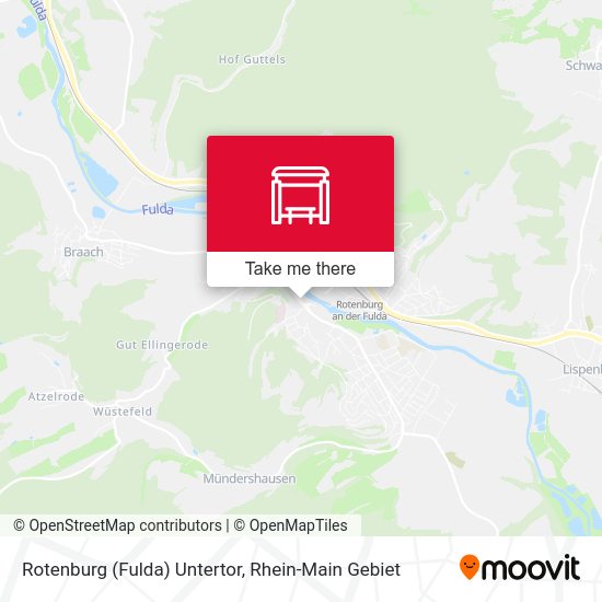 Карта Rotenburg (Fulda) Untertor