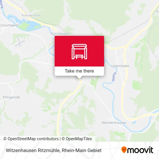 Карта Witzenhausen Ritzmühle