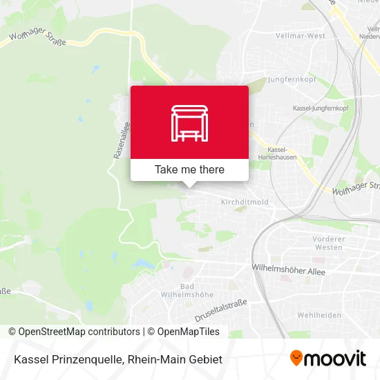 Карта Kassel Prinzenquelle