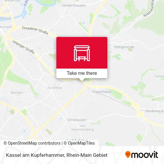 Карта Kassel am Kupferhammer