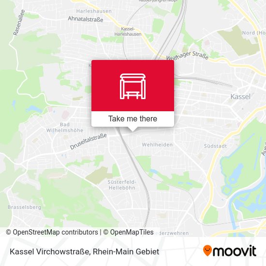 Карта Kassel Virchowstraße