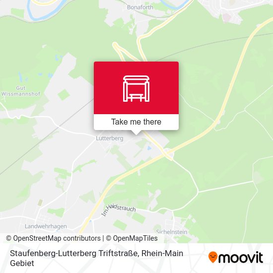 Карта Staufenberg-Lutterberg Triftstraße