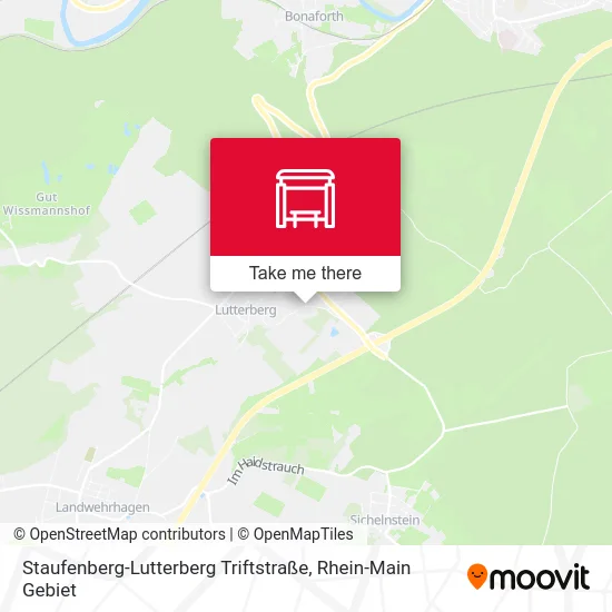 Карта Staufenberg-Lutterberg Triftstraße