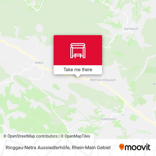 Карта Ringgau-Netra Aussiedlerhöfe