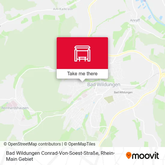 Карта Bad Wildungen Conrad-Von-Soest-Straße