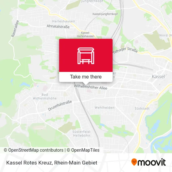 Карта Kassel Rotes Kreuz
