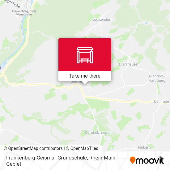 Карта Frankenberg-Geismar Grundschule