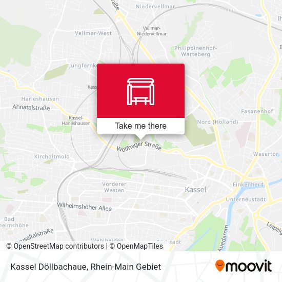 Карта Kassel Döllbachaue