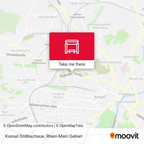 Карта Kassel Döllbachaue