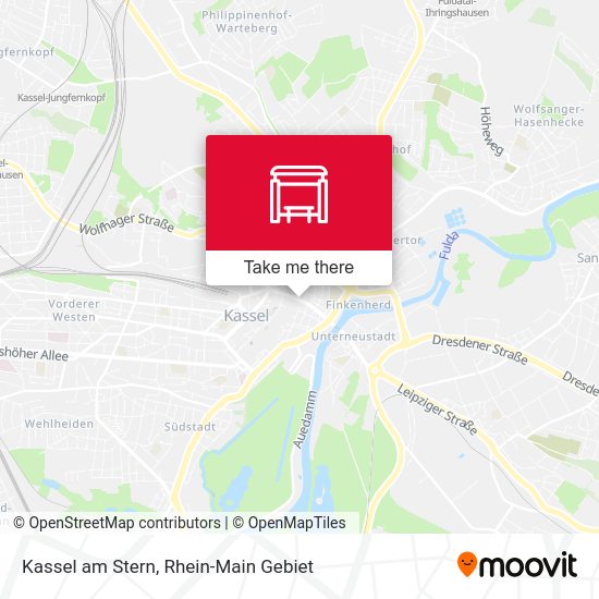Карта Kassel am Stern