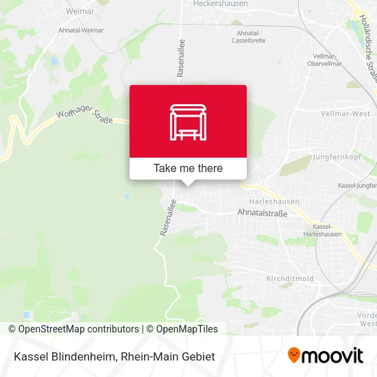 Карта Kassel Blindenheim