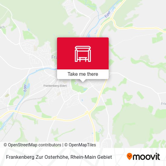 Карта Frankenberg Zur Osterhöhe
