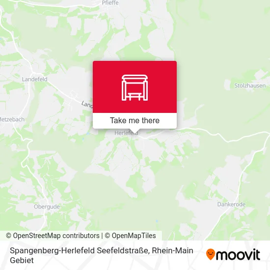 Карта Spangenberg-Herlefeld Seefeldstraße