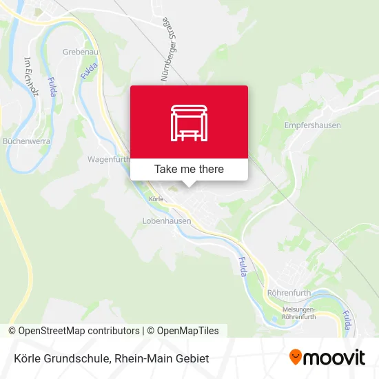 Карта Körle Grundschule