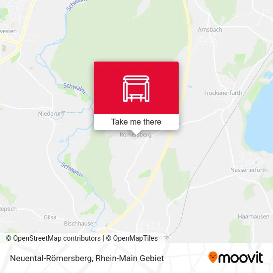 Карта Neuental-Römersberg