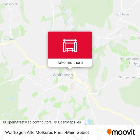 Карта Wolfhagen Alte Molkerei