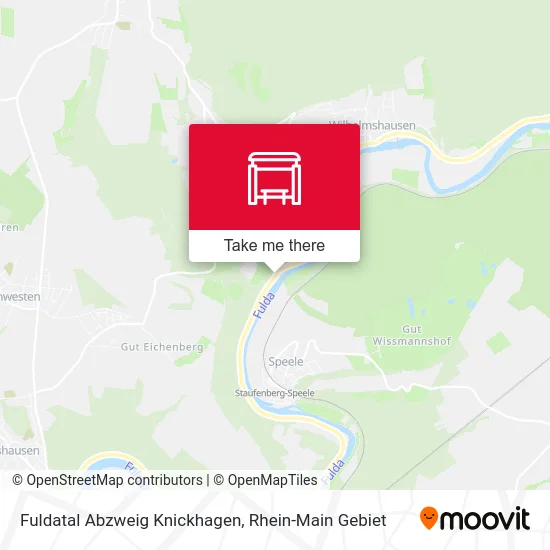 Карта Fuldatal Abzweig Knickhagen