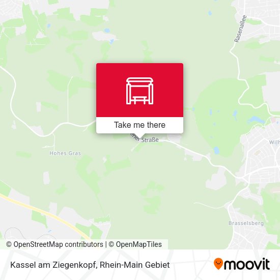 Карта Kassel am Ziegenkopf