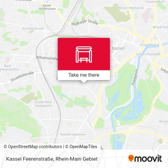 Карта Kassel Feerenstraße