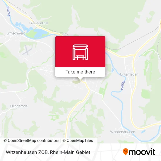 Карта Witzenhausen ZOB
