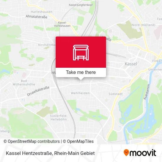 Карта Kassel Hentzestraße
