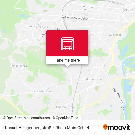 Карта Kassel Heiligenbergstraße